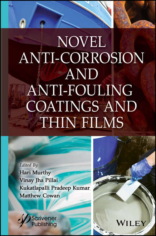 Book cover of Novel Anti-Corrosion and Anti-Fouling Coatings and Thin Films