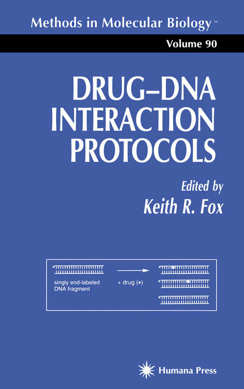 Book cover of Drug-DNA Interaction Protocols