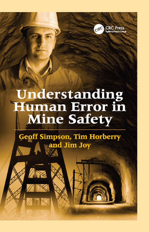 Book cover of Understanding Human Error in Mine Safety