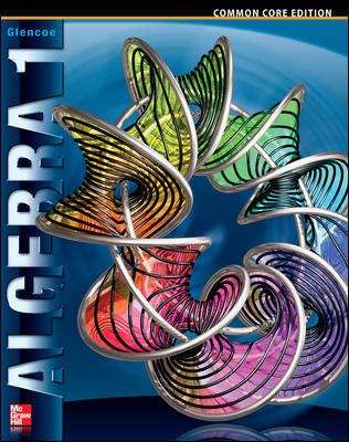 Book cover of Algebra 1 (Common Core Edition)