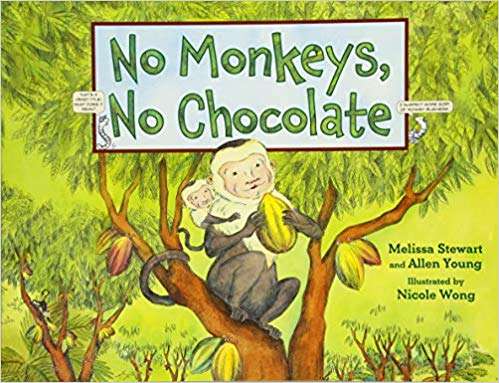 Book cover of No Monkeys, No Chocolate
