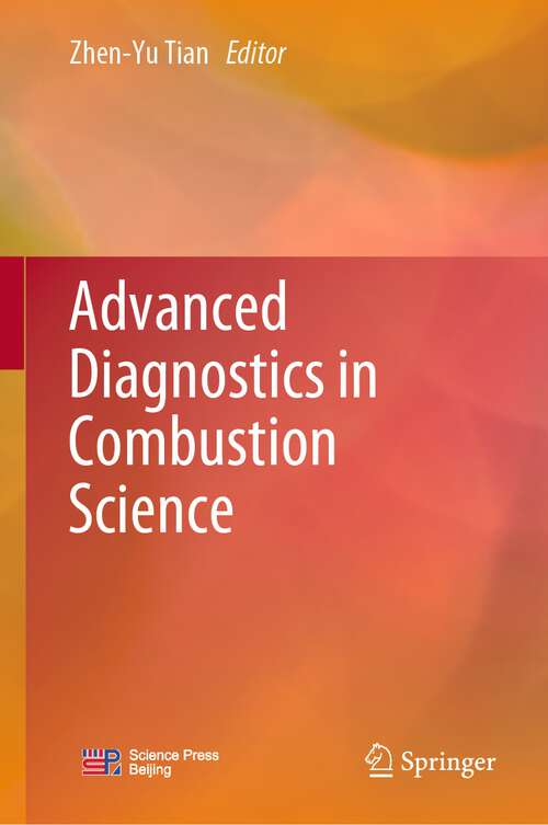 Book cover of Advanced Diagnostics in Combustion Science (1st ed. 2023)