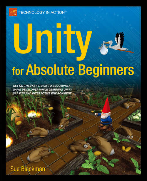 Book cover of Unity for Absolute Beginners