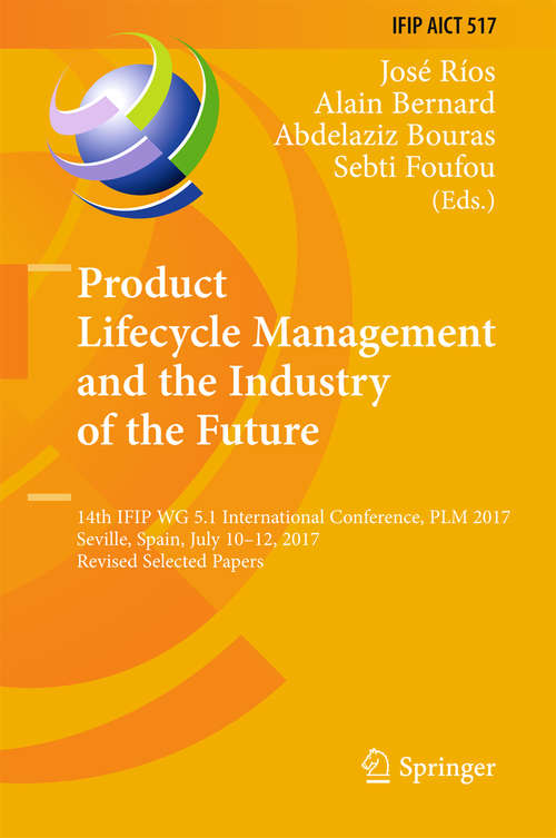 Book cover of Product Lifecycle Management and the Industry of the Future