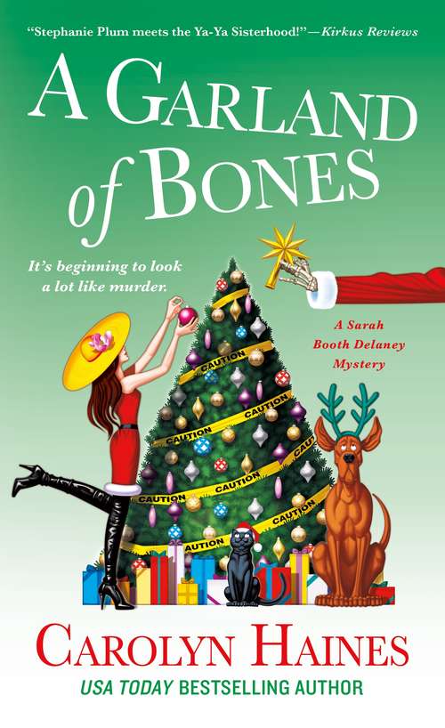 Book cover of A Garland of Bones: A Sarah Booth Delaney Mystery (A Sarah Booth Delaney Mystery #22)