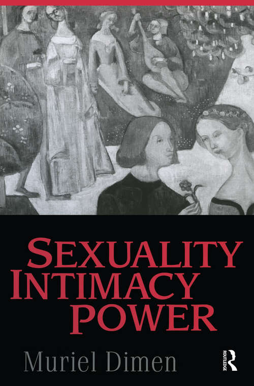 Book cover of Sexuality, Intimacy, Power (Relational Perspectives Book Series #22)