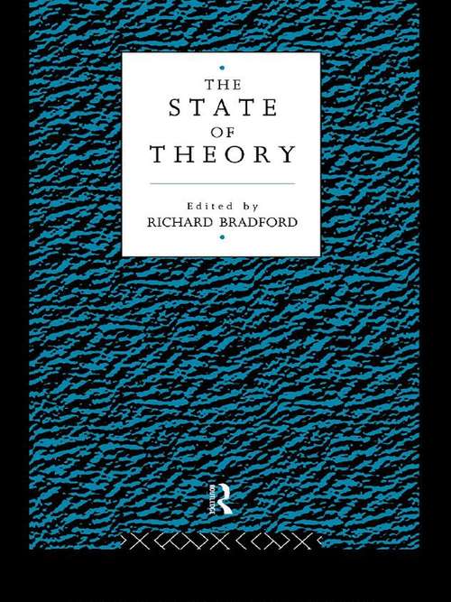 Book cover of The State of Theory