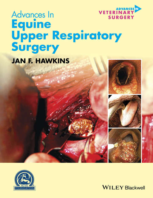 Book cover of Advances in Equine Upper Respiratory Surgery