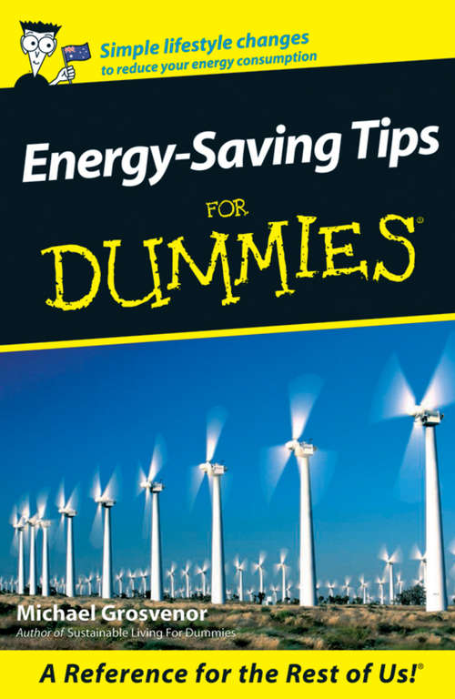 Book cover of Energy-Saving Tips For Dummies