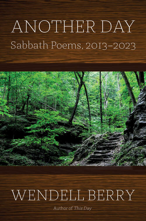 Book cover of Another Day: Sabbath Poems 2013-2023