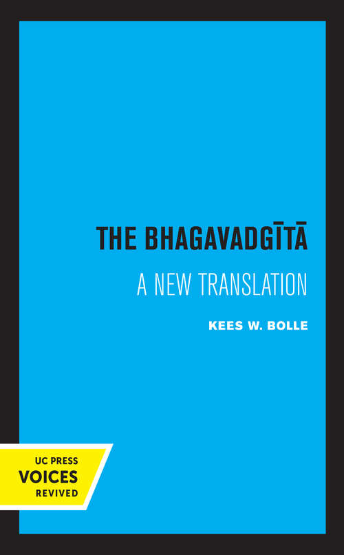 Book cover of The Bhagavadgita