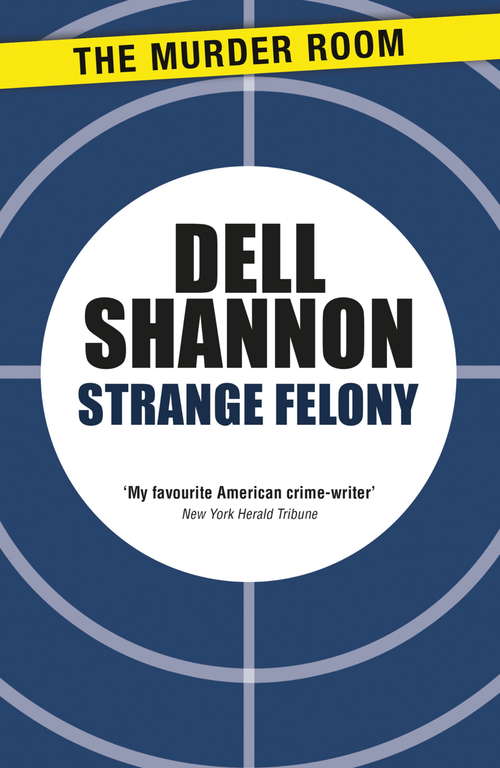 Book cover of Strange Felony (Murder Room #524)