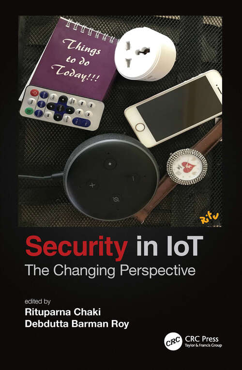 Book cover of Security in IoT: The Changing Perspective