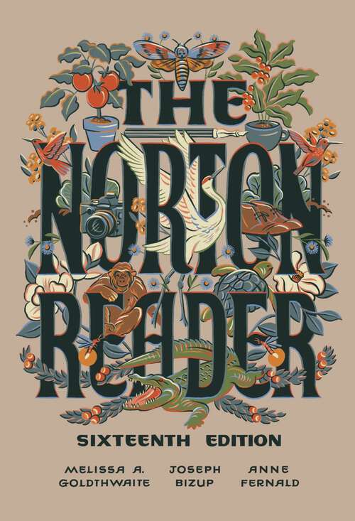 Book cover of The Norton Reader (Sixteenth Edition) (Sixteenth Edition)