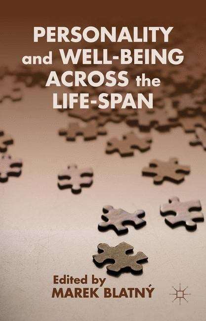 Book cover of Personality and Well-being Across the Life-Span