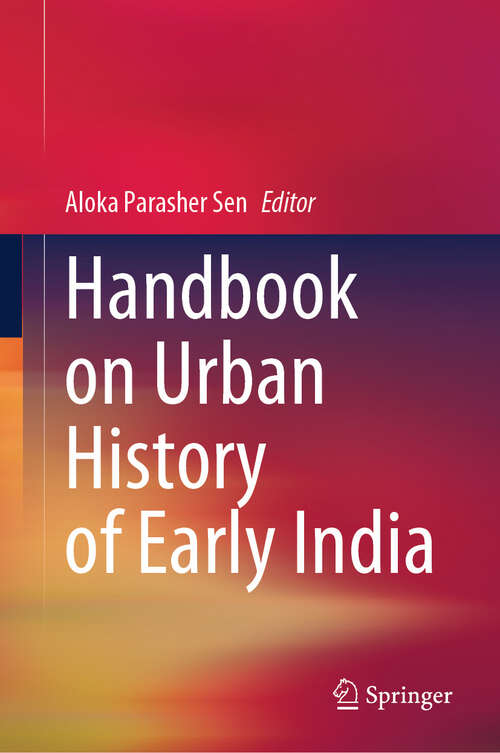 Book cover of Handbook on Urban History of Early India