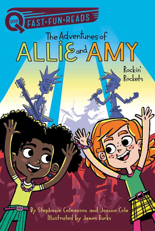 Book cover of Rockin' Rockets: The Adventures of Allie and Amy 2 (QUIX)