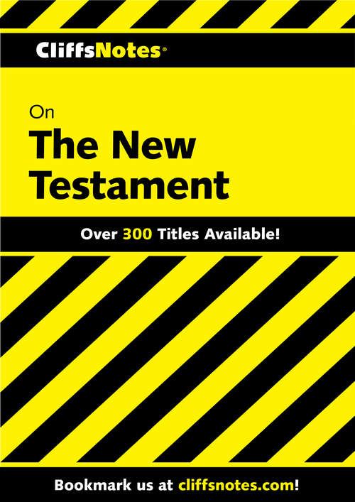 Book cover of CliffsNotes on The New Testament