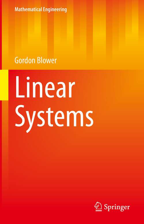 Book cover of Linear Systems (Mathematical Engineering Series)