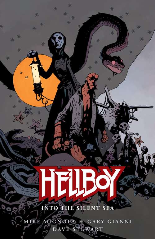 Book cover of Hellboy: Into the Silent Sea
