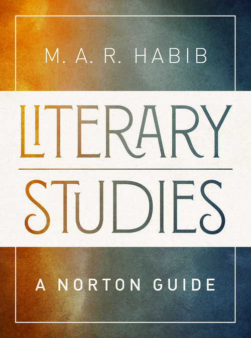 Book cover of Literary Studies: A Norton Guide