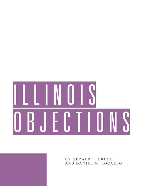 Book cover of Illinois Objections