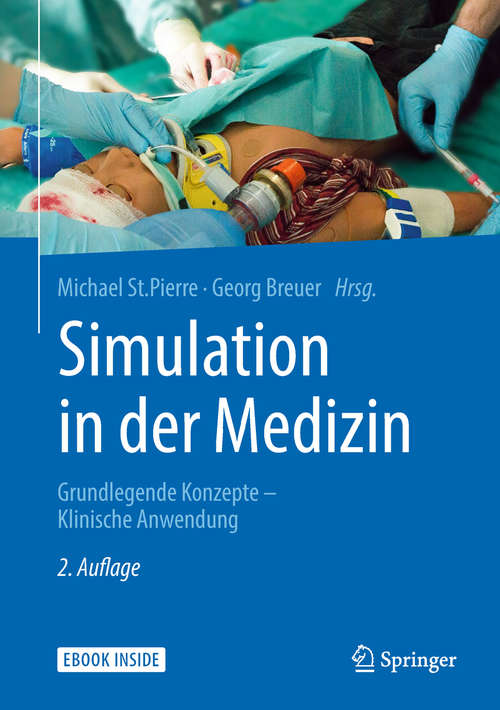 Book cover of Simulation in der Medizin: Grundlegende Konzepte - Klinische Anwendung