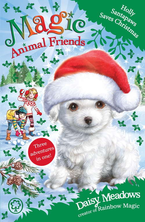 Book cover of Holly Santapaws Saves Christmas: Special 5 (Magic Animal Friends #5)