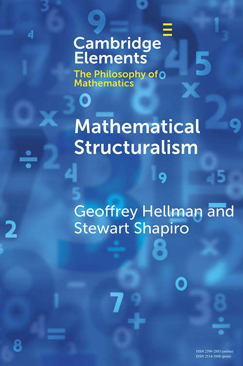 Book cover of Mathematical Structuralism (Elements in the Philosophy of Mathematics)