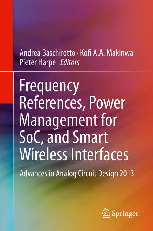 Book cover of Frequency References, Power Management for SoC, and Smart Wireless Interfaces