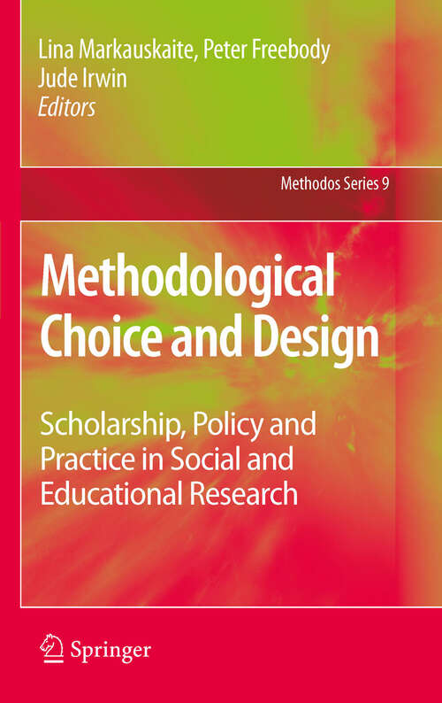 Book cover of Methodological Choice and Design