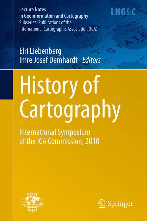 Book cover of History of Cartography