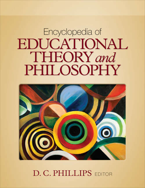 Book cover of Encyclopedia of Educational Theory and Philosophy