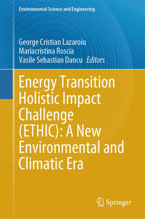 Book cover of Energy Transition Holistic Impact Challenge (Environmental Science and Engineering)