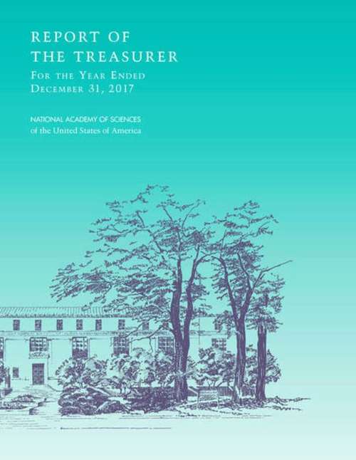 Book cover of Report of the Treasurer : For the Year Ended December 31, 2017