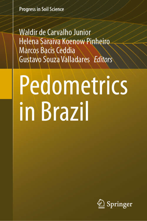 Book cover of Pedometrics in Brazil (2024) (Progress in Soil Science)