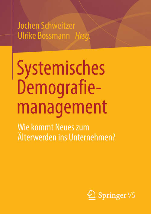 Book cover of Systemisches Demografiemanagement