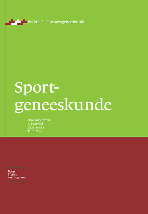 Book cover of Sportgeneeskunde