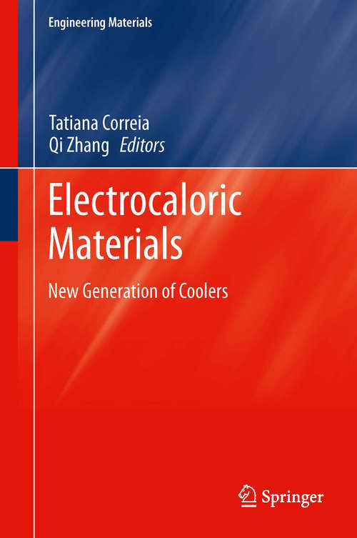 Book cover of Electrocaloric Materials