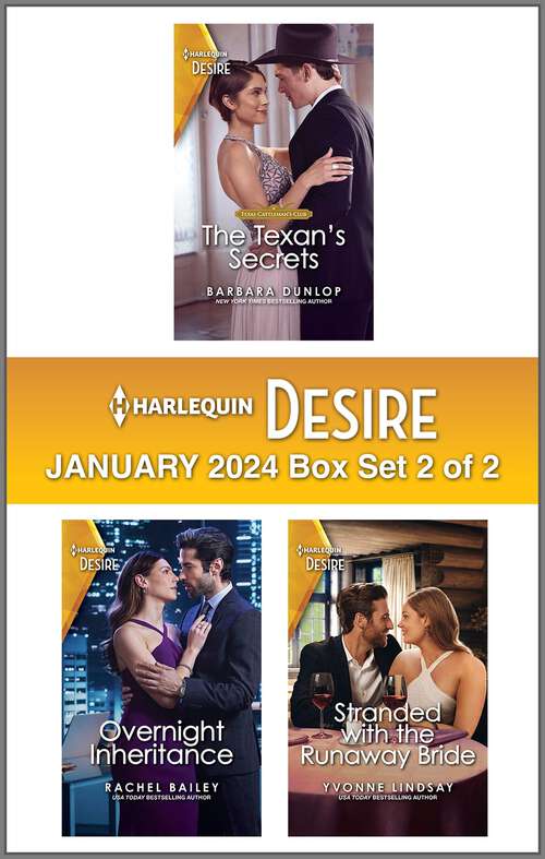 Book cover of Harlequin Desire January 2024 - Box Set 2 of 2 (Original)