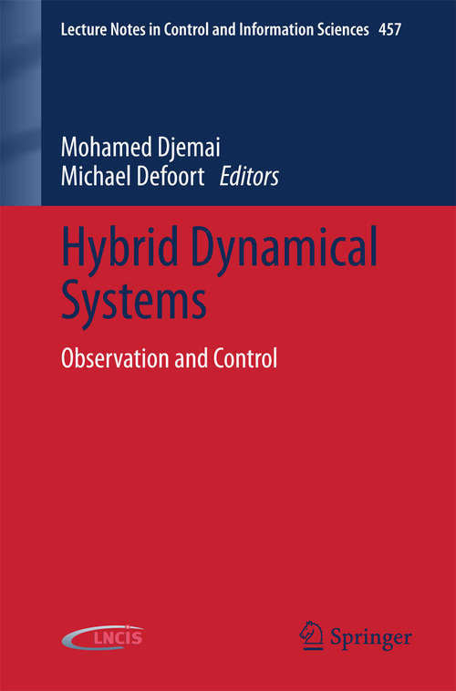 Book cover of Hybrid Dynamical Systems