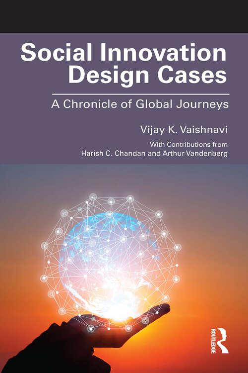 Book cover of Social Innovation Design Cases: A Chronicle of Global Journeys