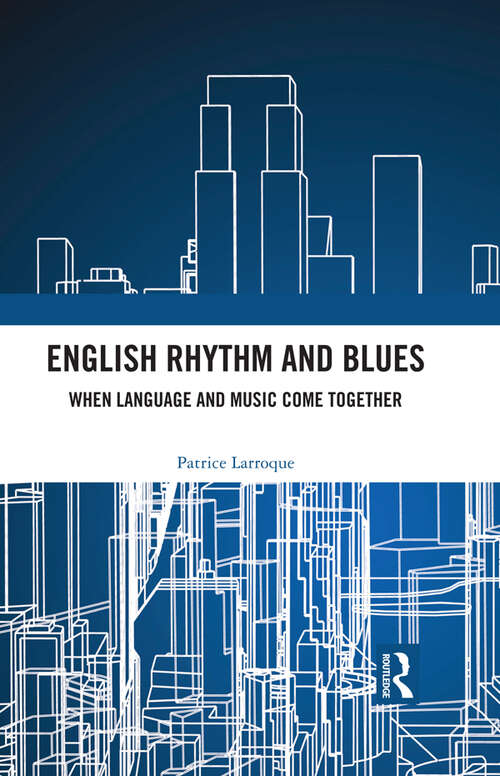 Book cover of English Rhythm and Blues: Where Language and Music Come Together