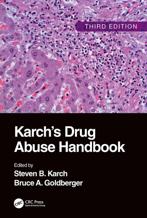 Book cover of Karch's Drug Abuse Handbook (3)