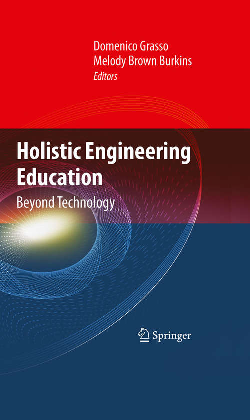 Book cover of Holistic Engineering Education