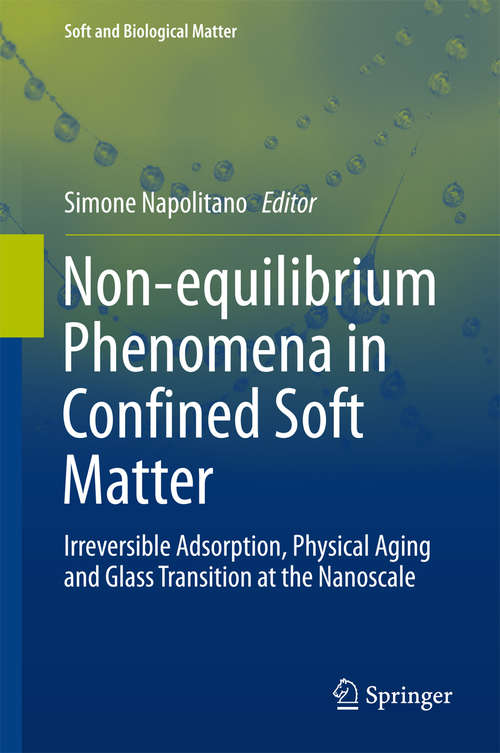 Book cover of Non-equilibrium Phenomena in Confined Soft Matter