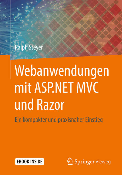 Book cover of Webanwendungen mit ASP.NET MVC und Razor