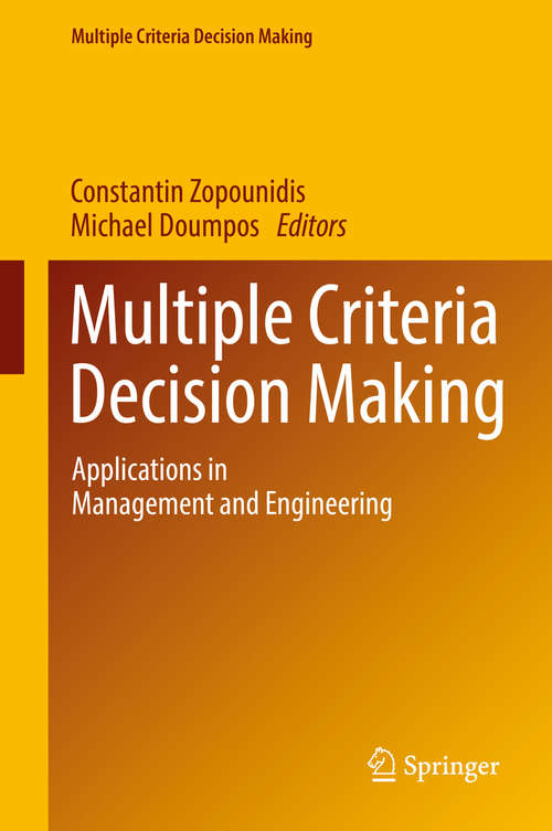 Book cover of Multiple Criteria Decision Making