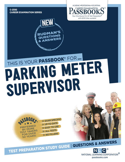 Book cover of Parking Meter Supervisor: Passbooks Study Guide (Career Examination Series)