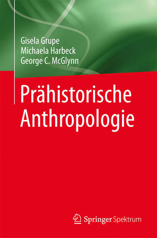 Book cover of Prähistorische Anthropologie